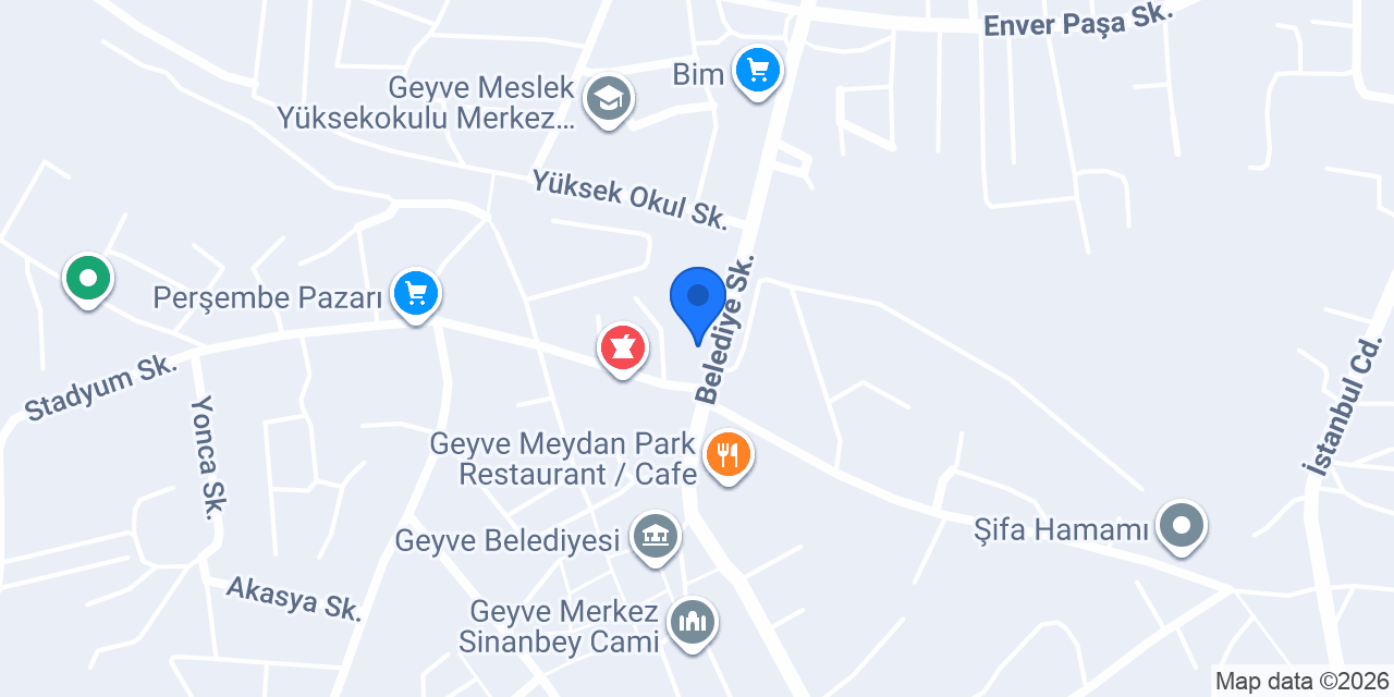 Vaye Tur Geyve Ofisi konumu