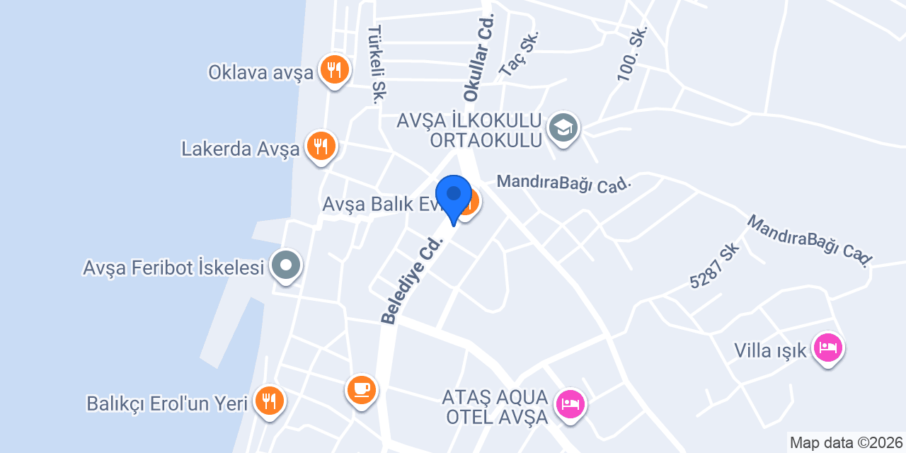 POYRAZCAFEAVŞA konumu