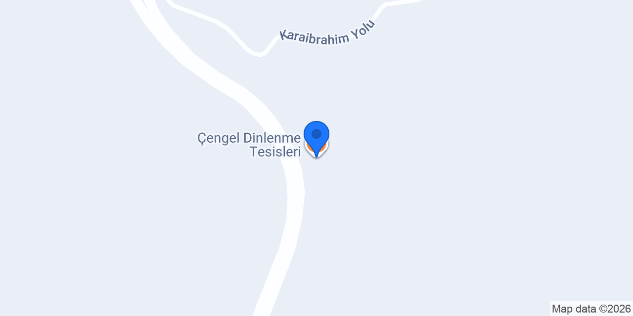 Çengel Dinlenme Tesisleri konumu