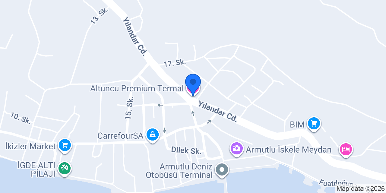 İskele Park Termal konumu