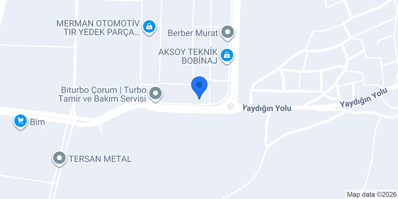 TURBOCU CEMİL ÇORUM konumu