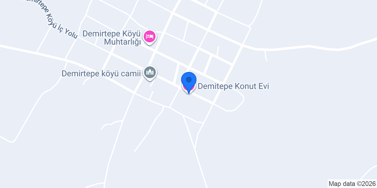 Demitepe Konut Evi konumu