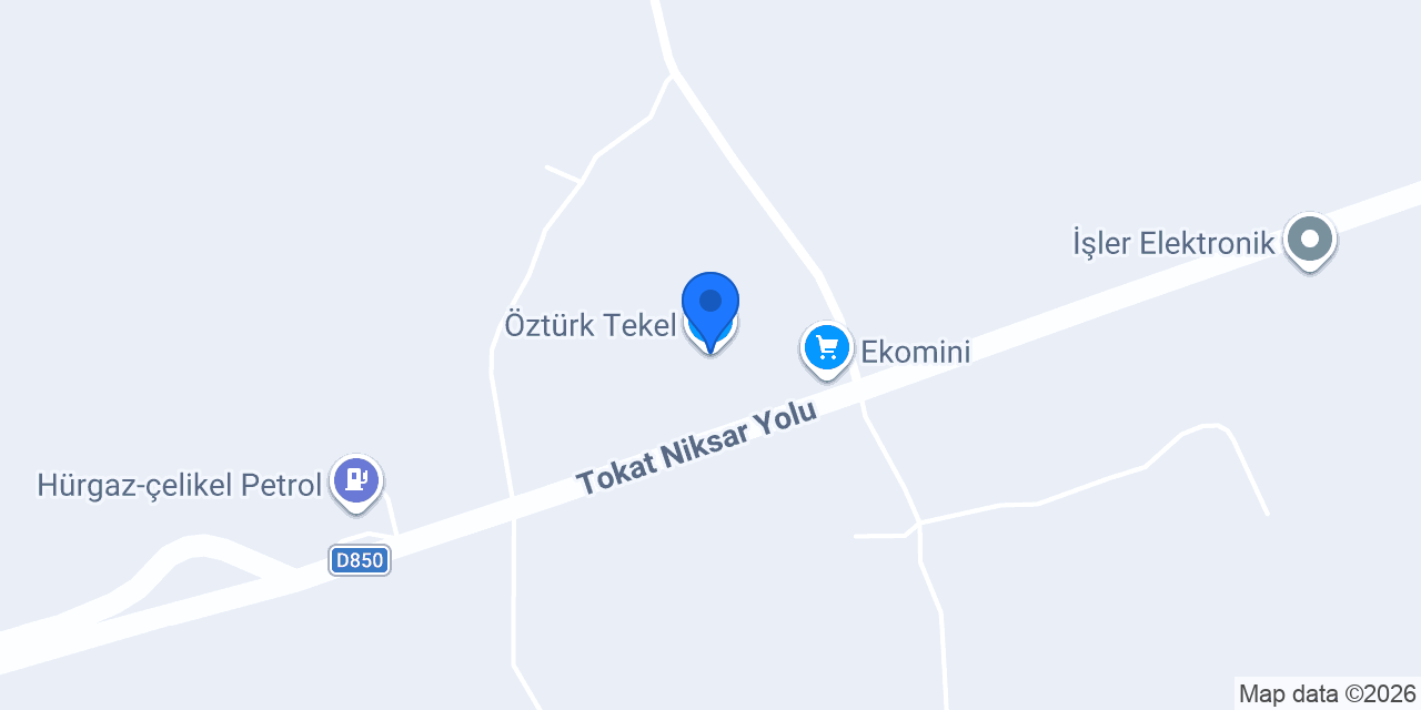 Öztürk Tekel konumu