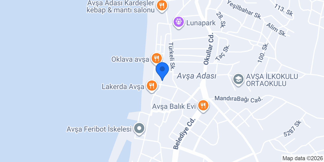 Roza Apart konumu