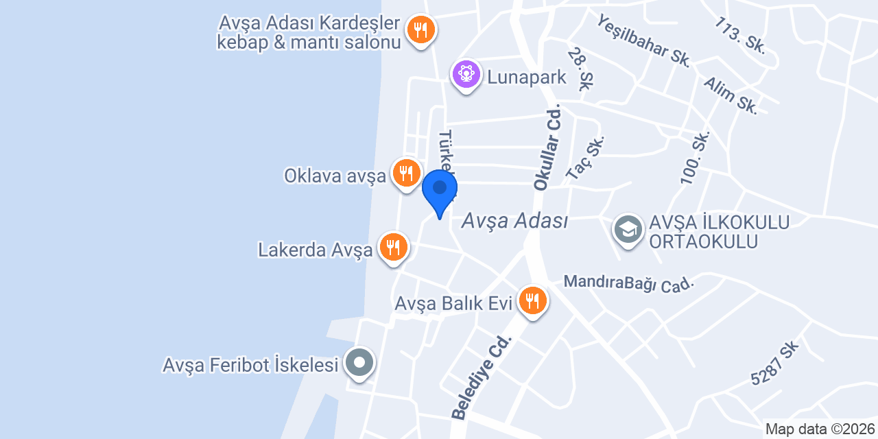 Aybeldek Motel konumu