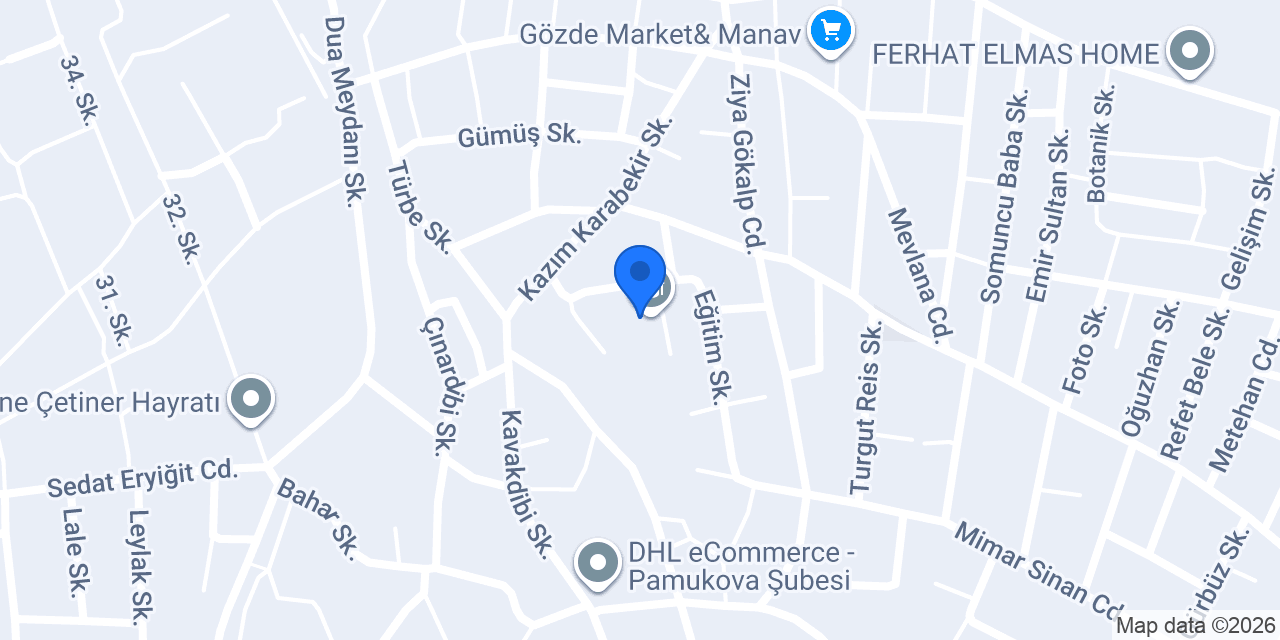 ERTUĞRUL GAZİ ORTAOKULU konumu