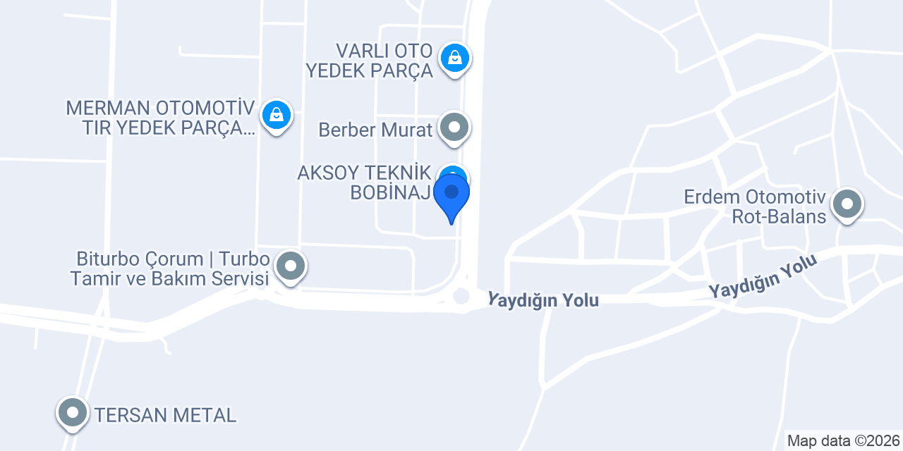Emir Oto Elektrik konumu