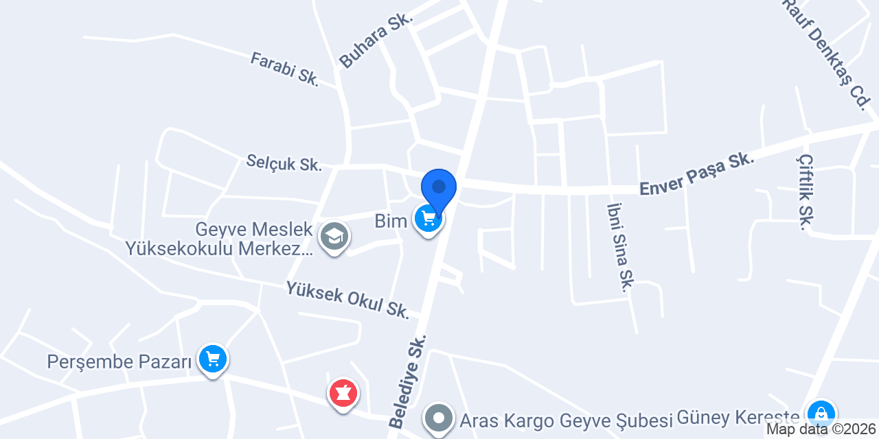 ÇINAR GYM konumu
