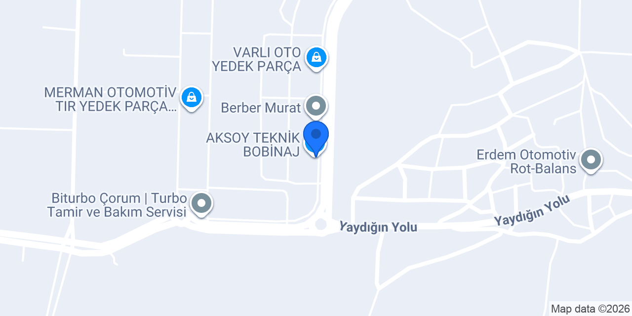 AKSOY TEKNİK BOBİNAJ konumu