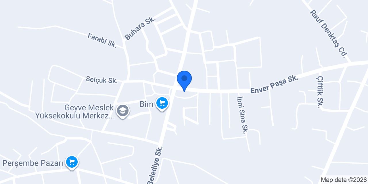 GEYVE SGK konumu