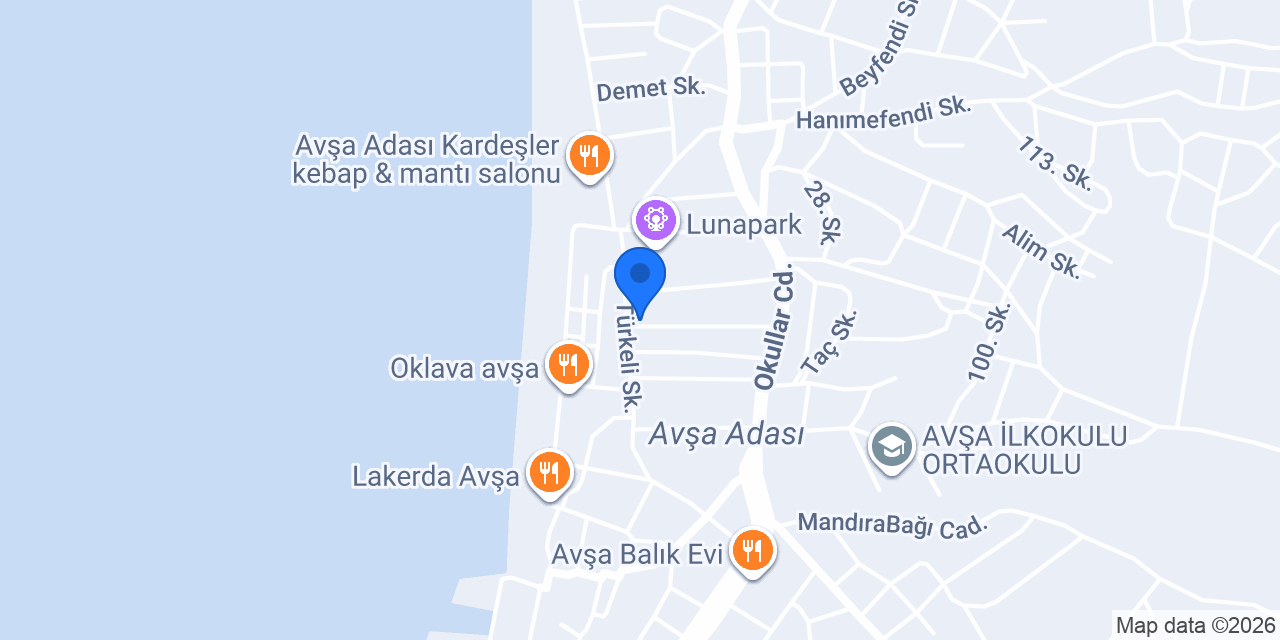 Gülüm Apart Avşa konumu