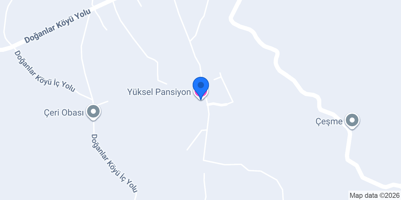 Yüksel Pansiyon konumu