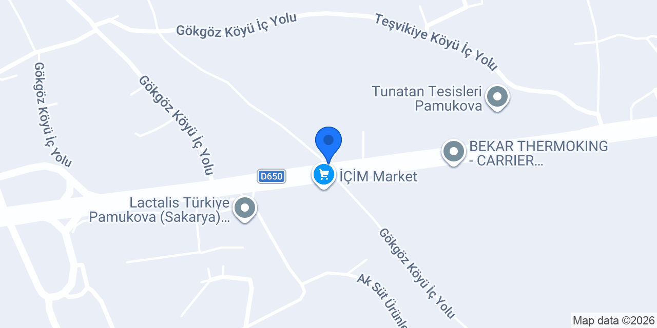 Aksa Prefabrik - Çelik Yapı A.Ş - Sakarya Şubesi konumu