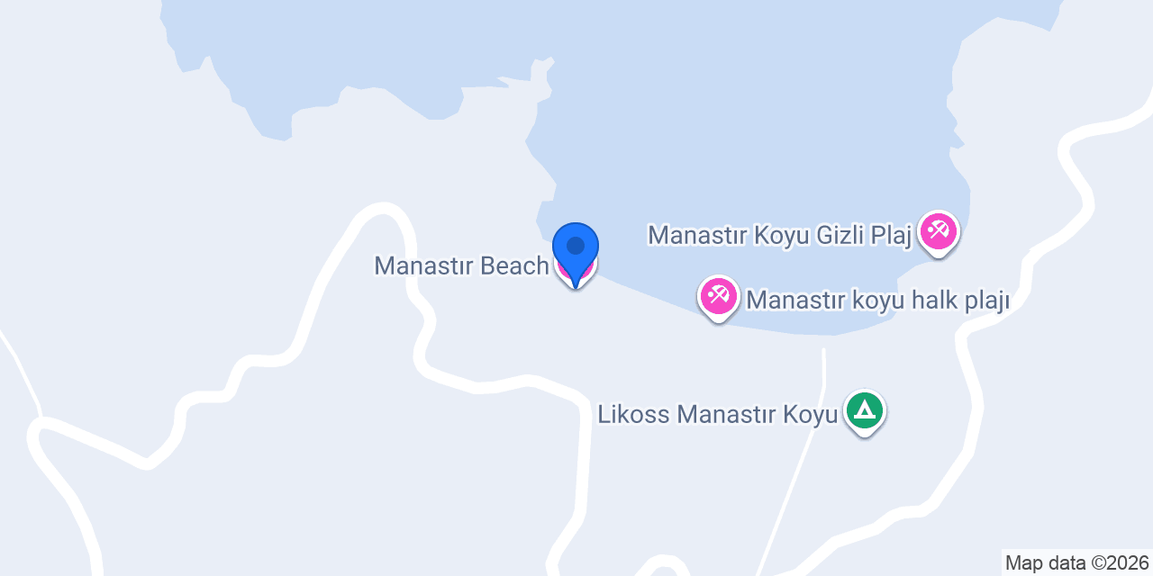 Manastır Beach konumu