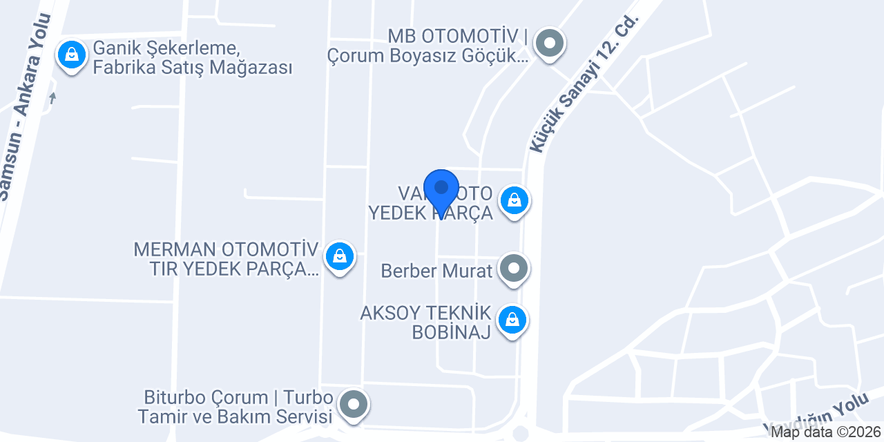 Otocor otomotiv konumu