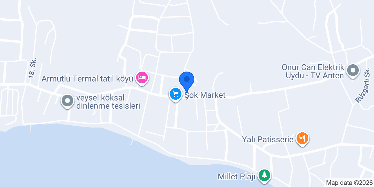 CB Tesisat & Doğalgaz – Armutlu / Yalova konumu
