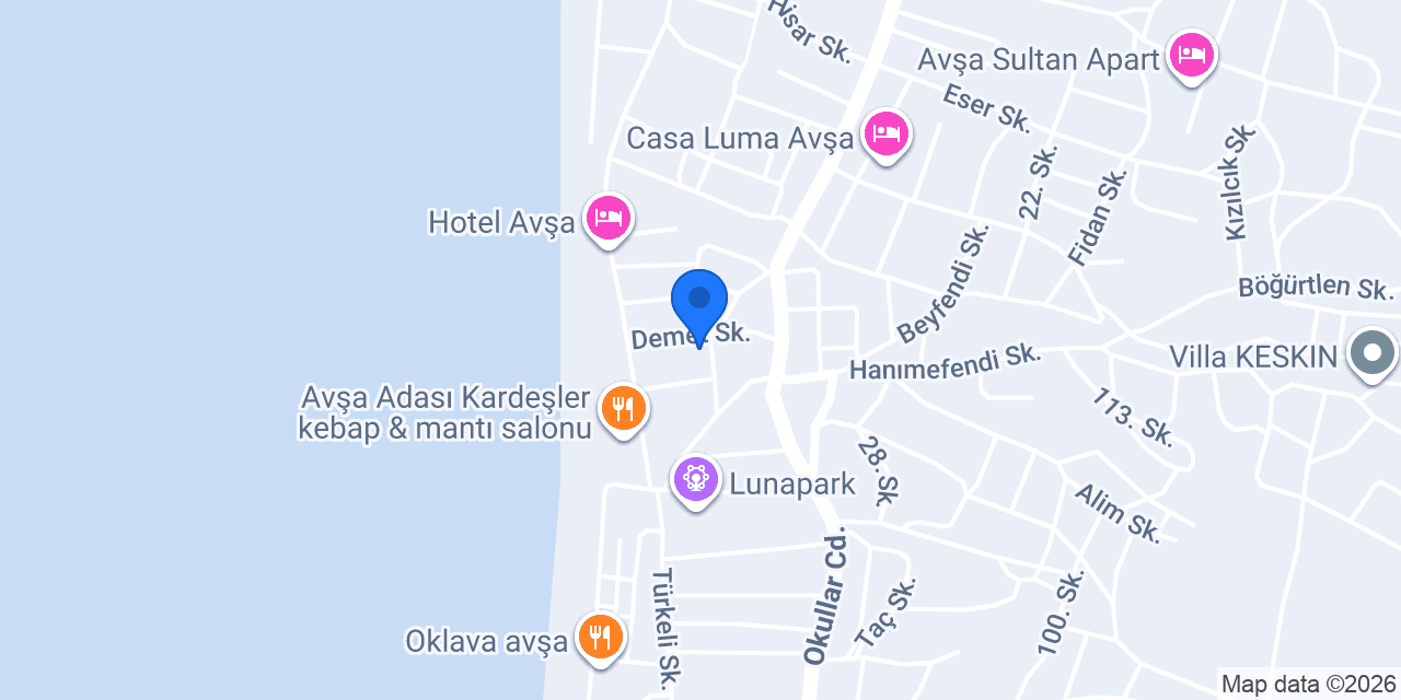 Meltem Motel konumu
