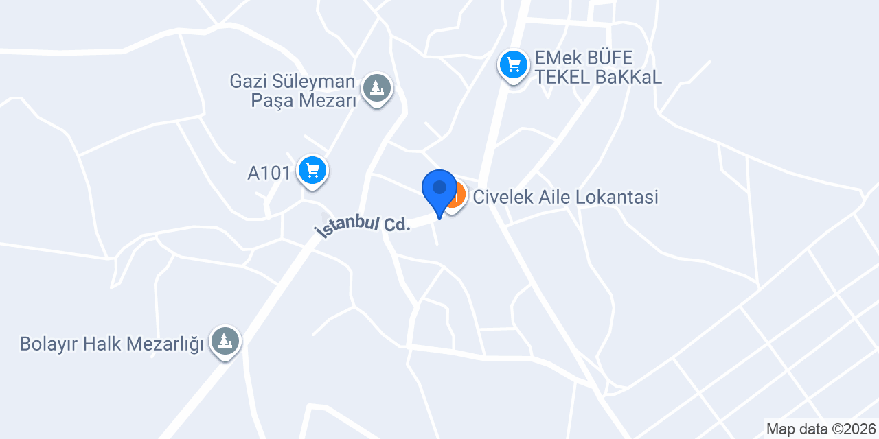 Bolayır İnşaat konumu