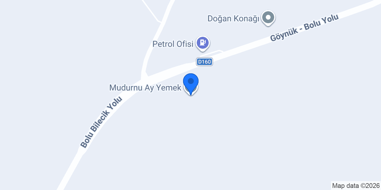Mudurnu Ay Yemek konumu