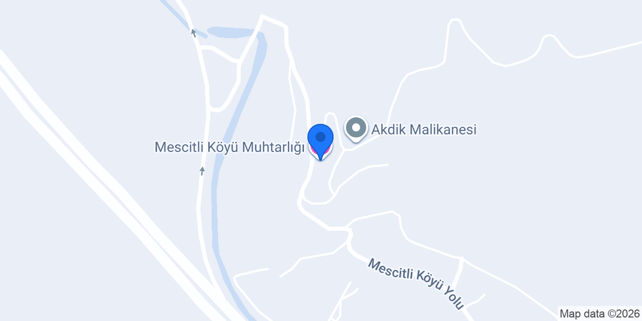 Mescitli Köyü Muhtarlığı konumu