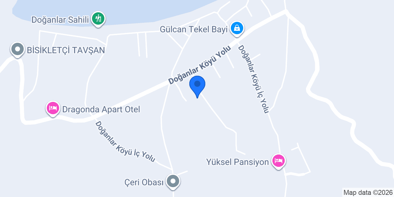 Yiğit Pansiyon konumu