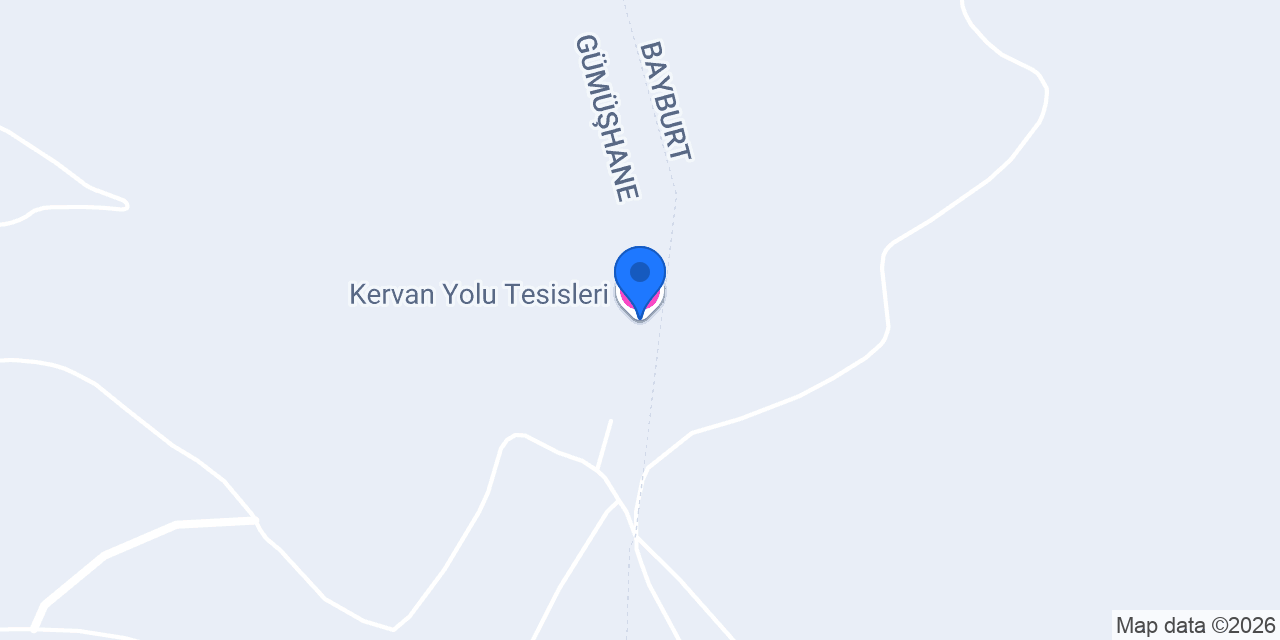 Kervan Yolu Tesisleri konumu