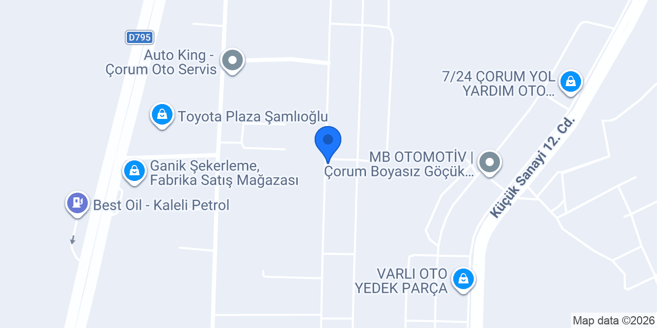 FD OTOMOTİV konumu