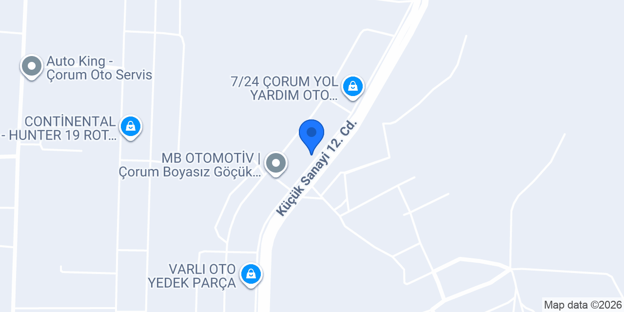 Su Oto Cam Servisi konumu