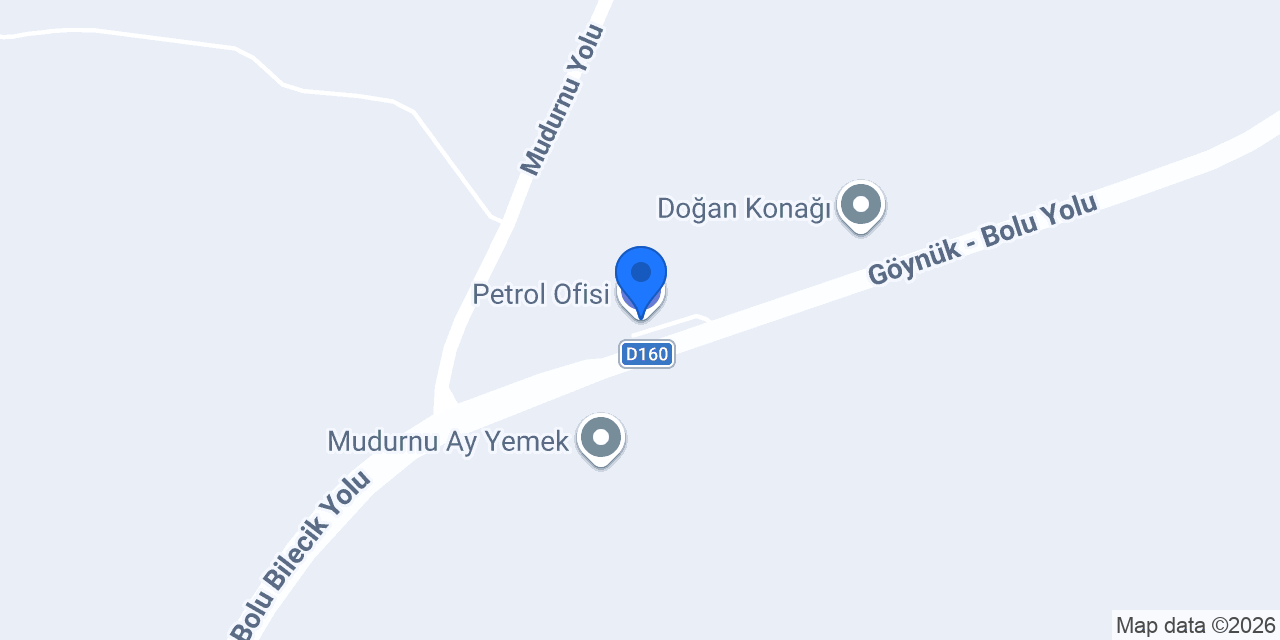 Petrol Ofisi konumu