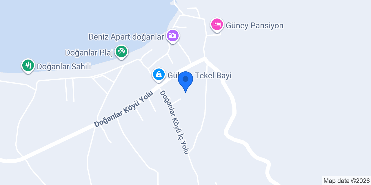 Danyal Pansiyon konumu