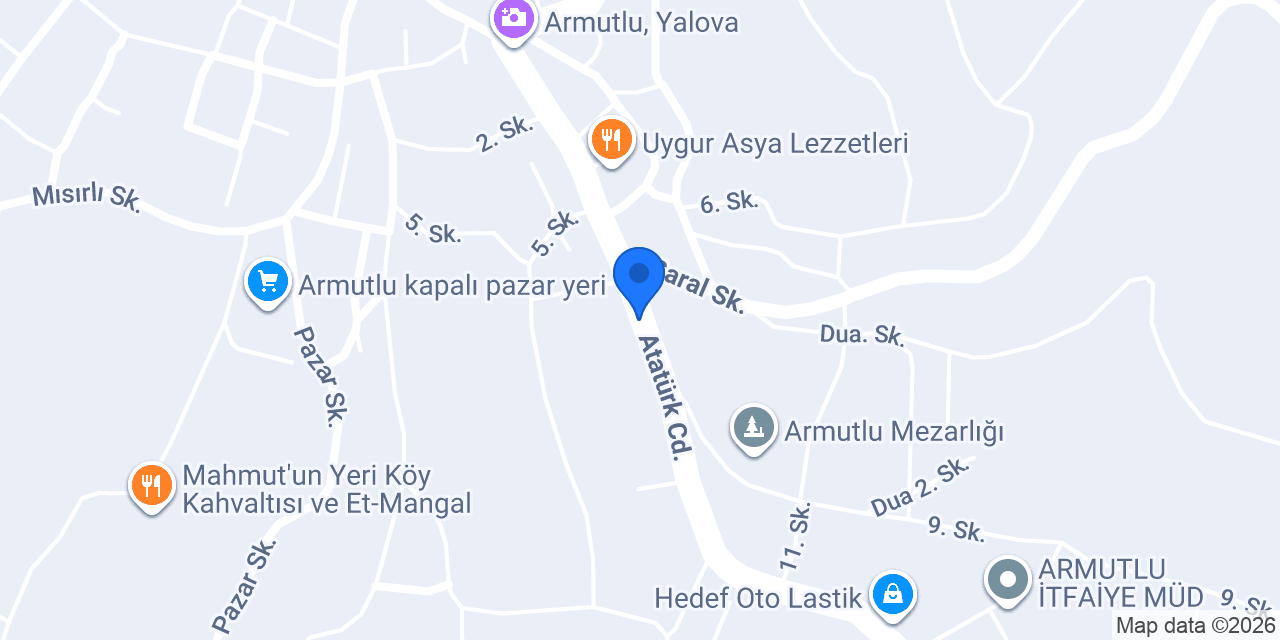SU GRUP İNŞAAT MİMARLIK konumu