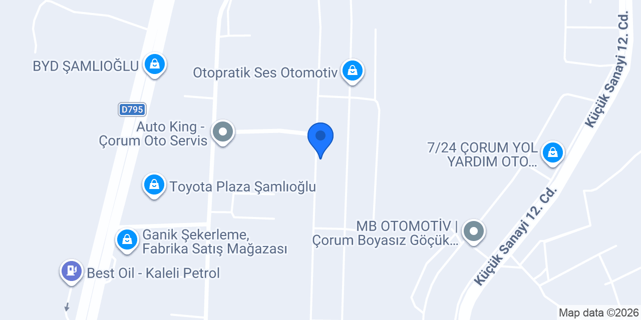 LastikPark - Şen Kardeşler konumu