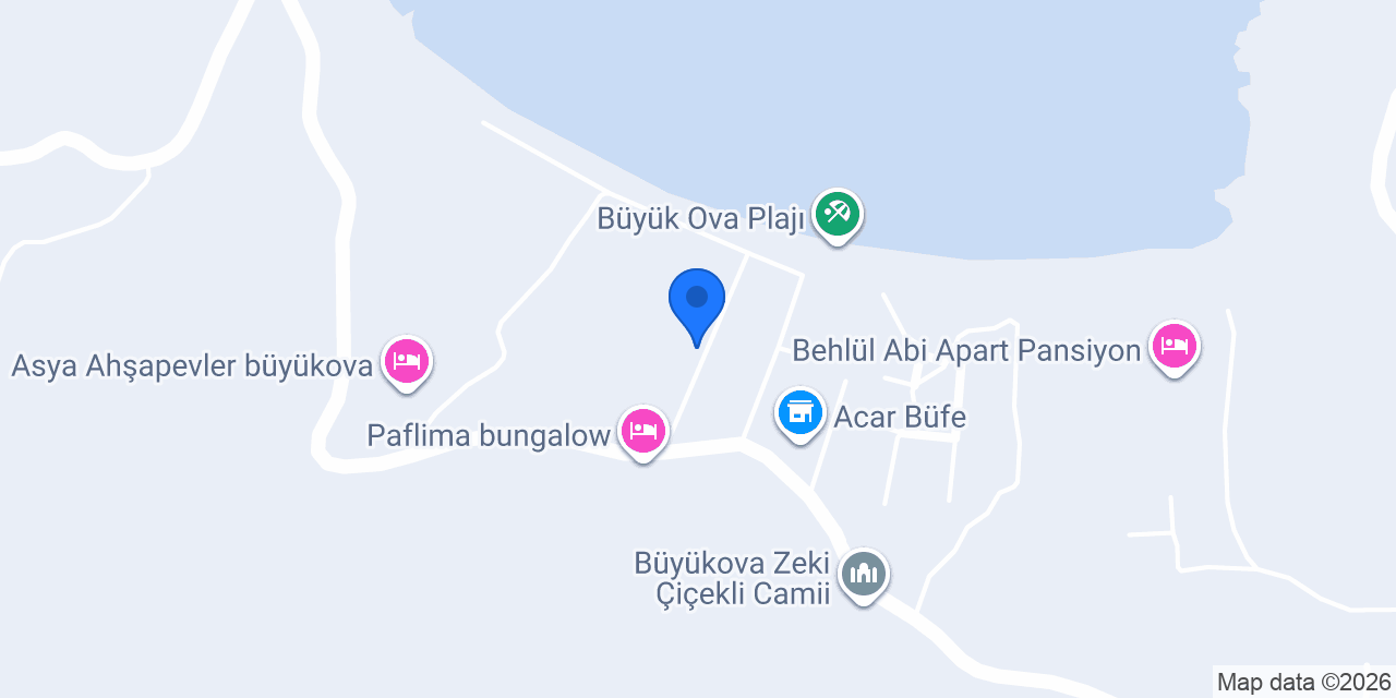 Yaren Pansiyon ve Çay Bahçesi konumu