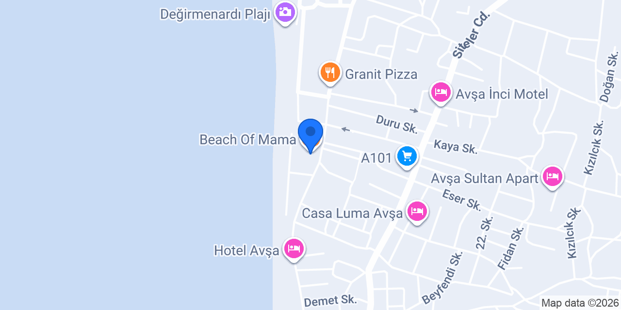 ARENA BEACH RESORT OTEL konumu