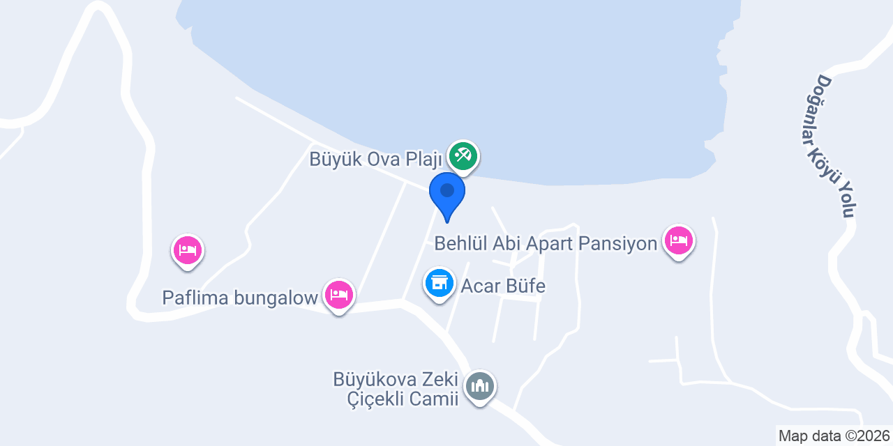 Rodin Pansiyo & Kamp konumu