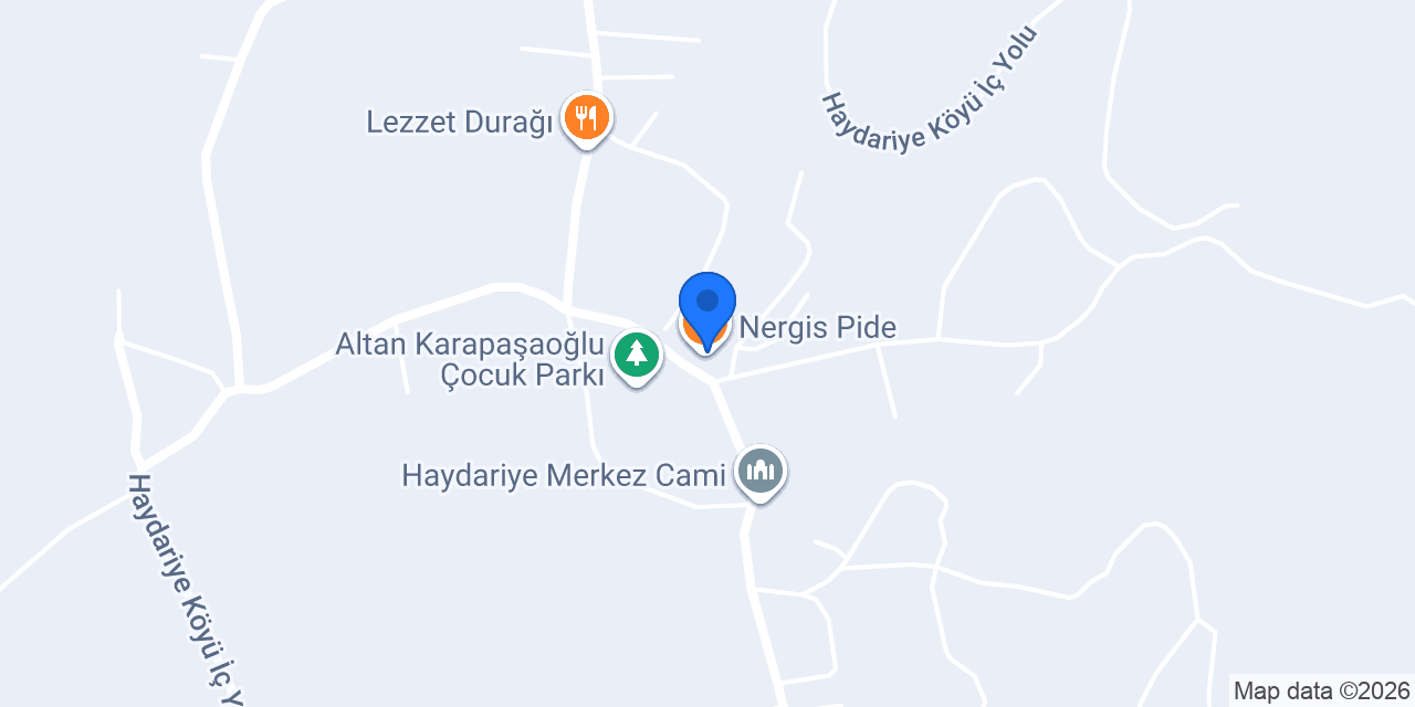 Nergis Pide konumu