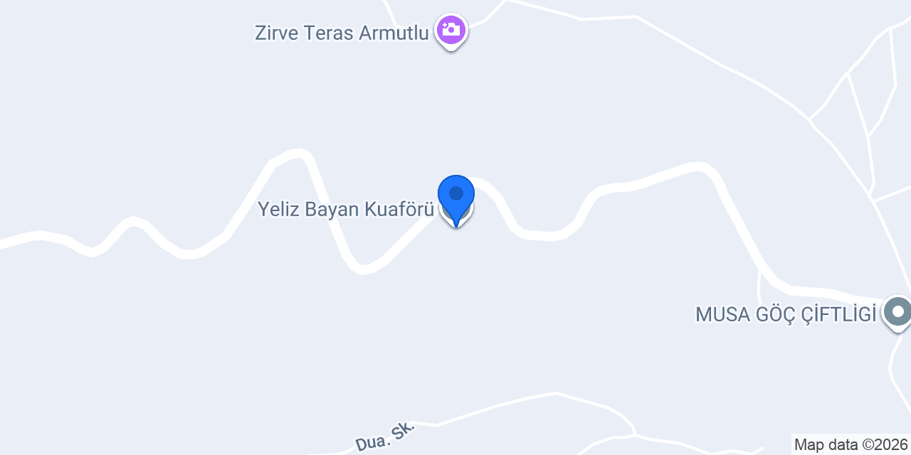 Yeliz Bayan Kuaförü konumu
