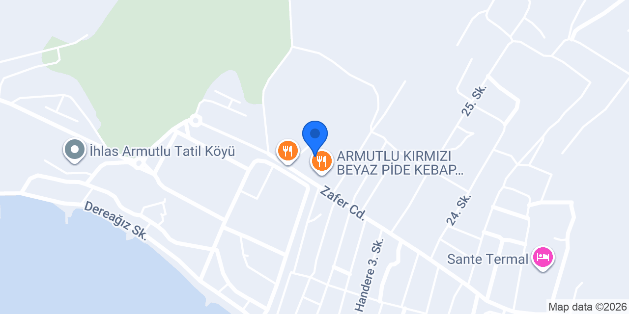 ARMODİES TERMAL PARK konumu