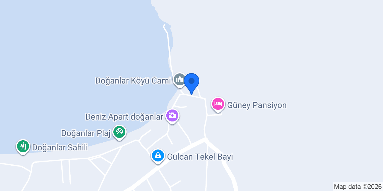 melike pansiyon konumu