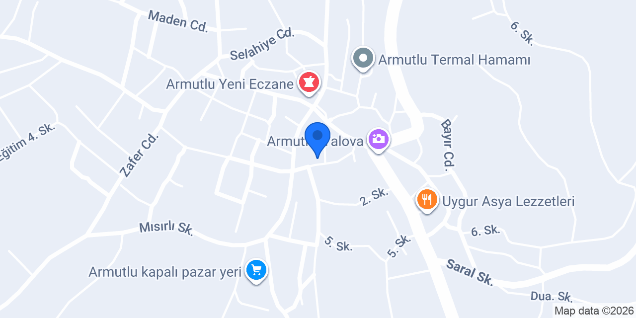 Onur Yapı Armutlu konumu