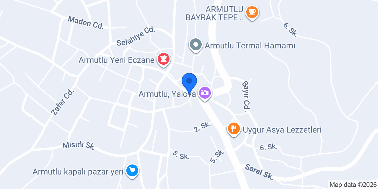 Antepli Şefin Yeri konumu