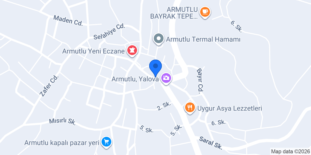 ARMUTLU DOĞA TESİSAT VE NALBUR ANAHTARCI konumu