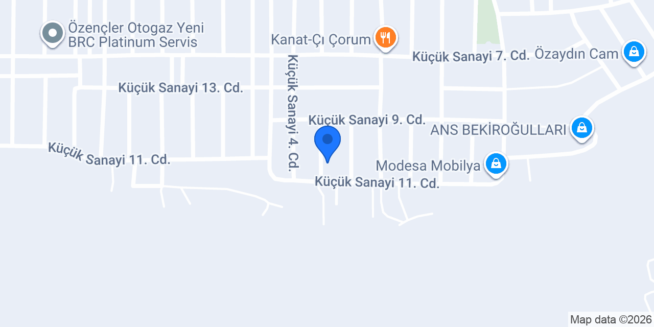 Modülay Mobilya İç Mimarlık konumu