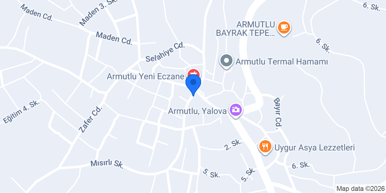 Armutlu Taksi konumu