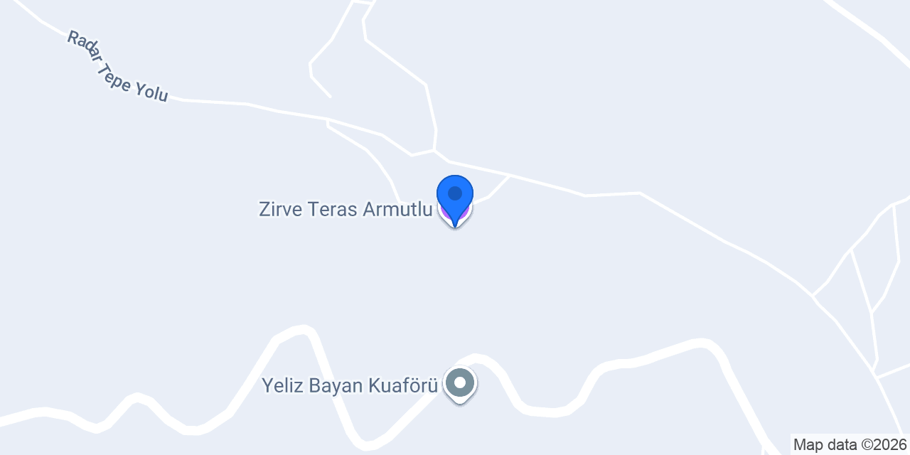 Zirve Teras Armutlu konumu