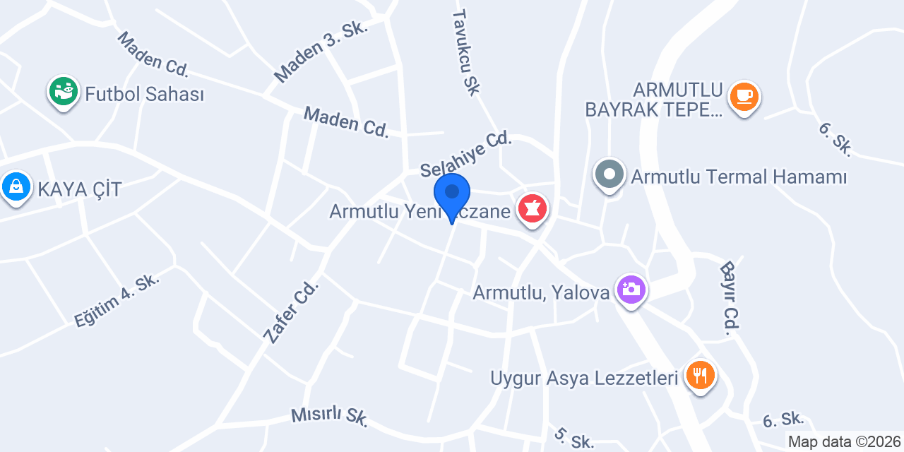 Oto Lastik konumu