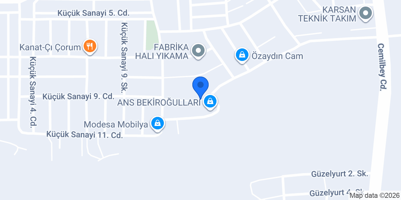 Detay Mobilya konumu