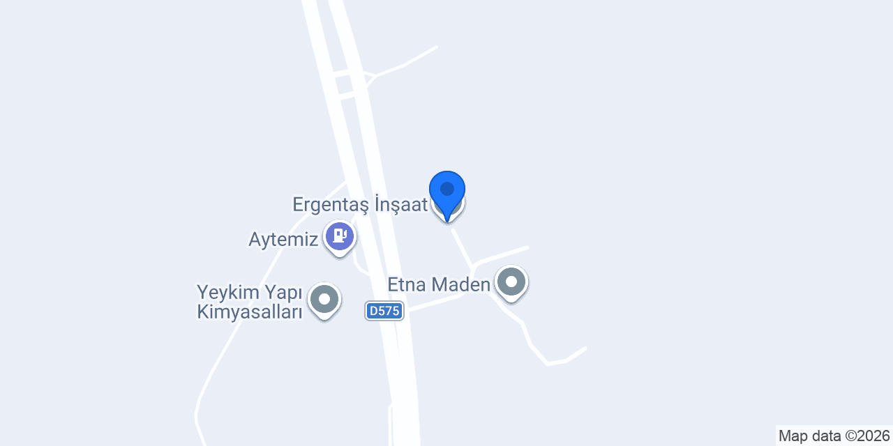 Ergentaş İnşaat konumu