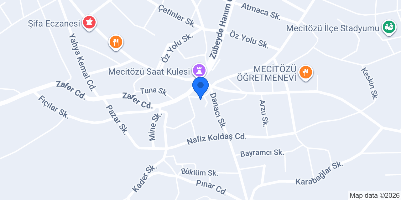 Merkez Büyük Cami konumu