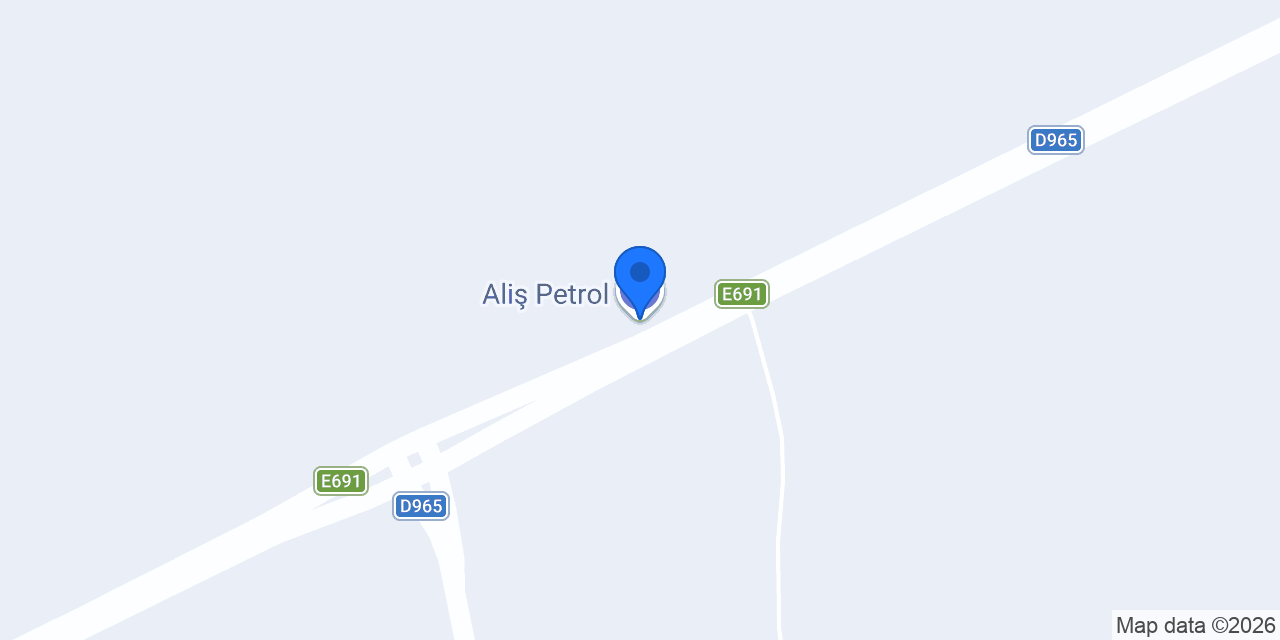 Aliş Petrol konumu